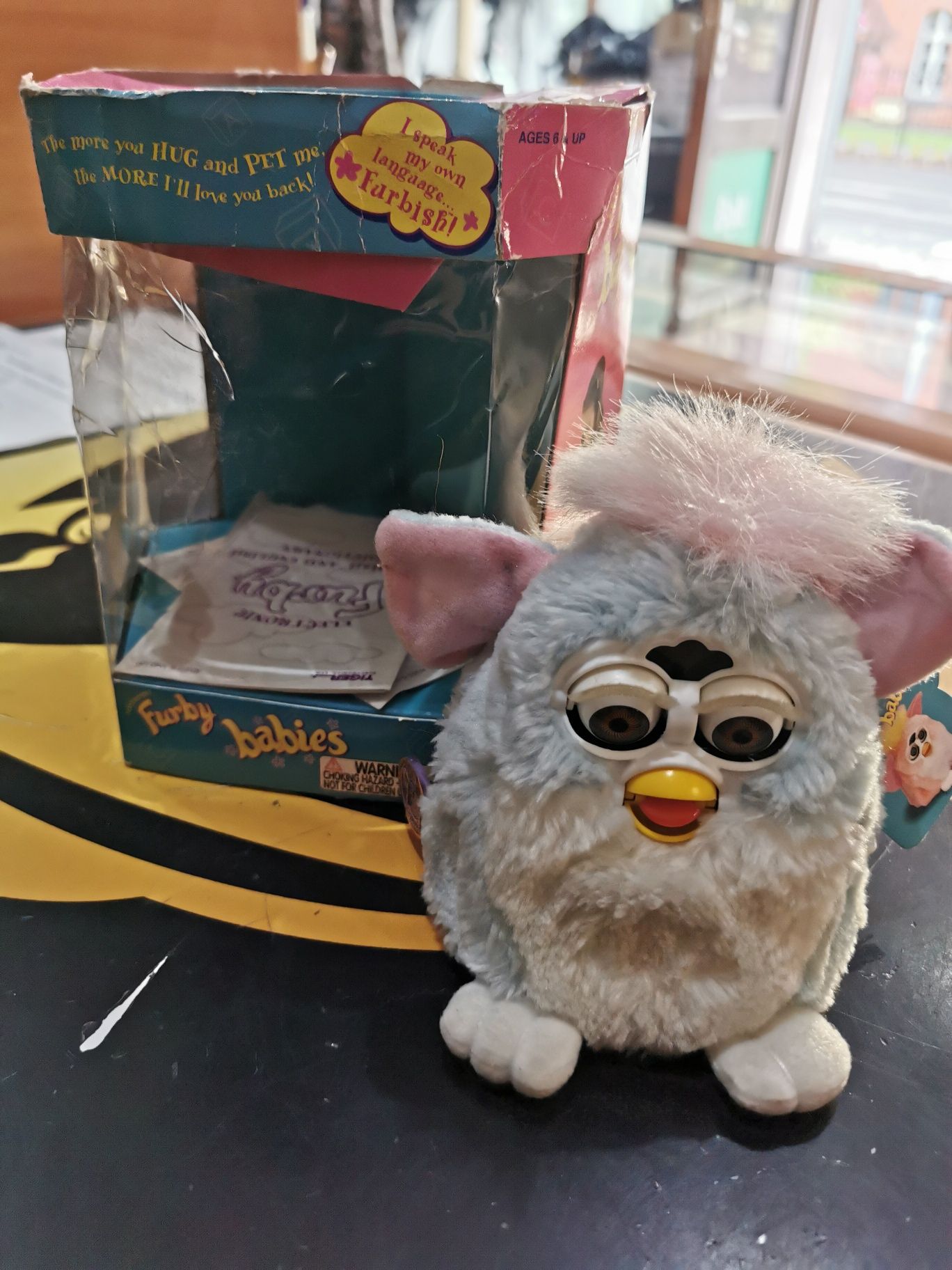 FURBY ELECTRONIC interaktywna zabawka oryginal 1999 rok  mod. 70-940