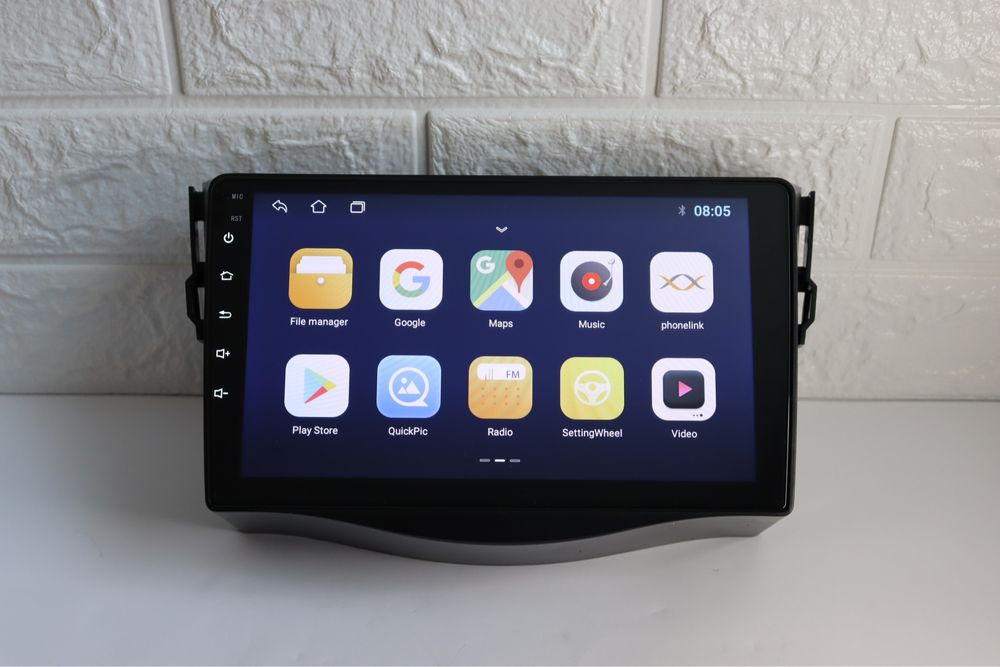 Штатна магнітола Тойота рав 4.Android Rav 4. Дисплей кемрі 40