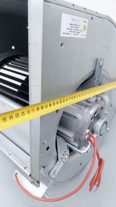 Ventilador extrator 6500 m3h Ar fumos tintas de estufas de pintura