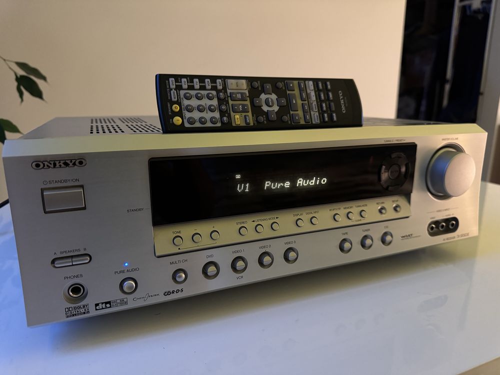 Amplituner 5.1 Onkyo TX-SR503E jak nowy. Pilot