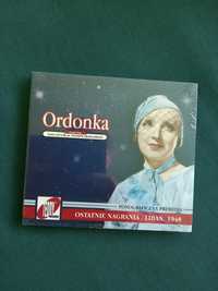 Ordonka Hanka Ordonówna płyta CD Teddy Records nagrania z 1948 r.