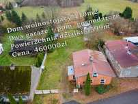 Dom wolnostojący 108m2 z dwoma garażami na sprzedaż