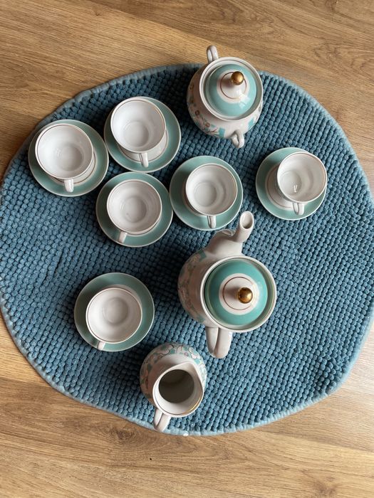 Кавовий фарфоровий сервіз довбиш рсср