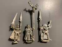 Warhammer Fantasy Battle: Wood Elves Glade Guard Command, oldhammer