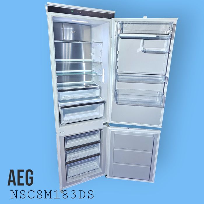 Lodówka do zabudowy AEG NSC8M183DS - NoFrost; Multispace, sklep 6500zł