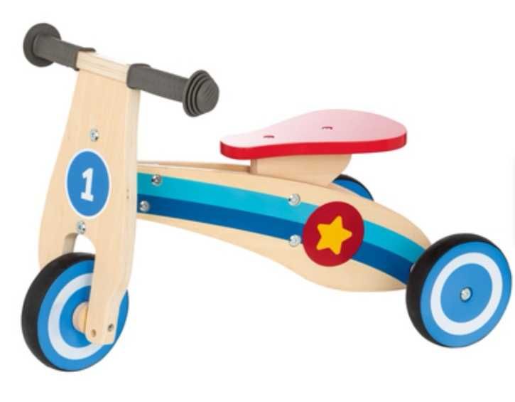 Na Lewara Rower biegowy drewniany Playtive