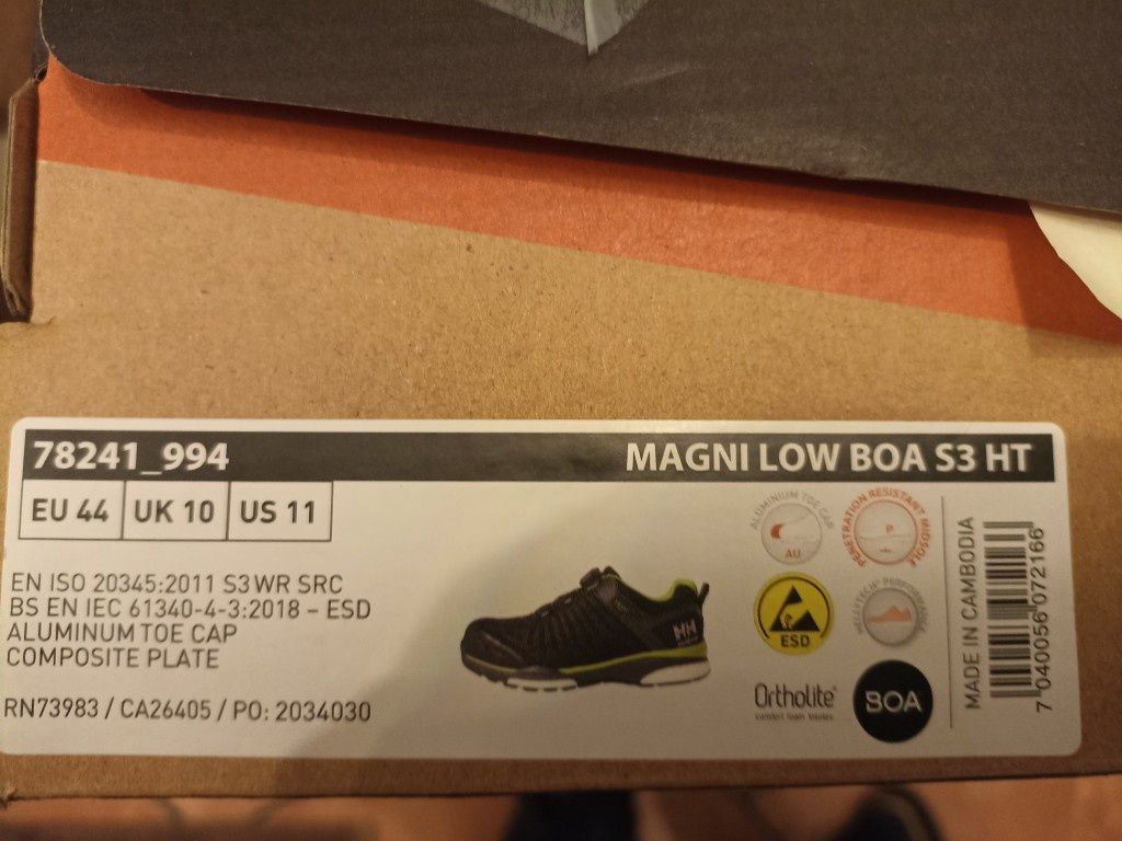 Buty Robocze Helly Hansen Magni LOW BOA 44