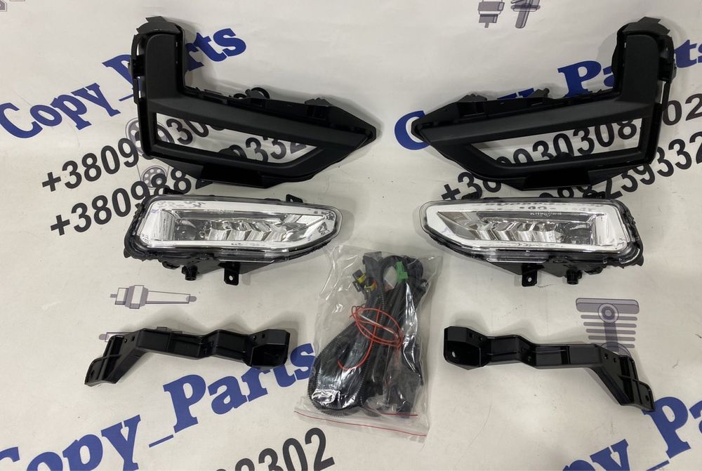 Противотуманні фари, туманки, птф LED Nissan Rogue 2017+