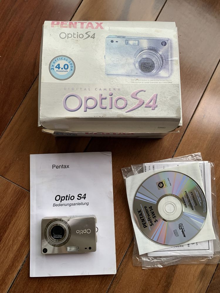 Pentax Optio S4 фотоаппарат