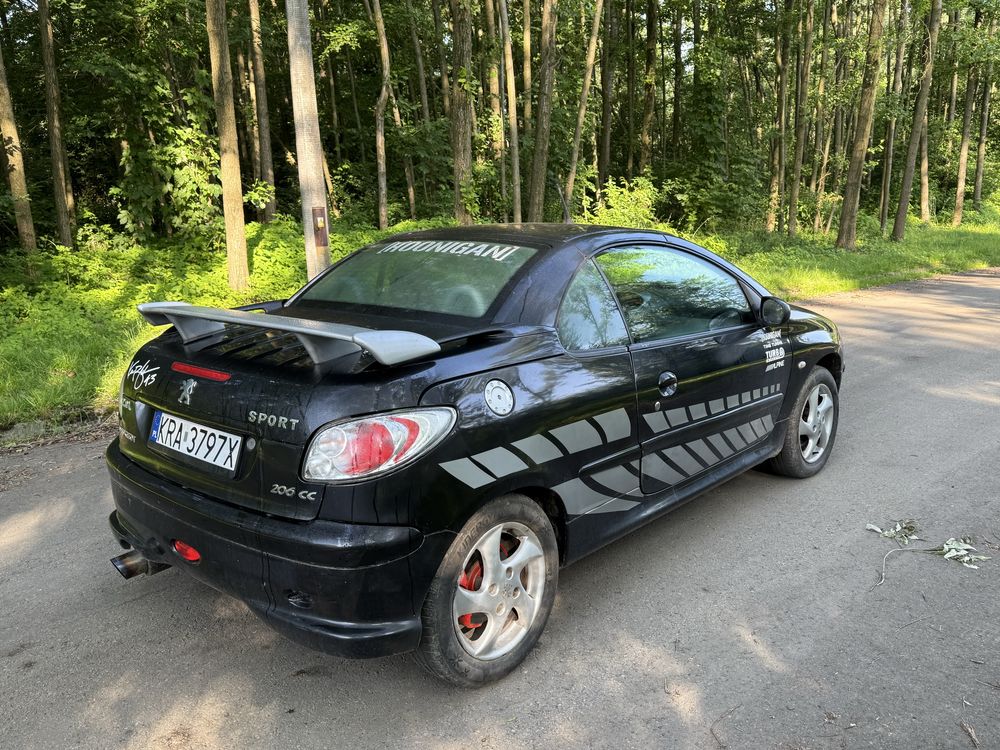 Peugeot 206cc cabrio 2005 rok tuning need for speed
