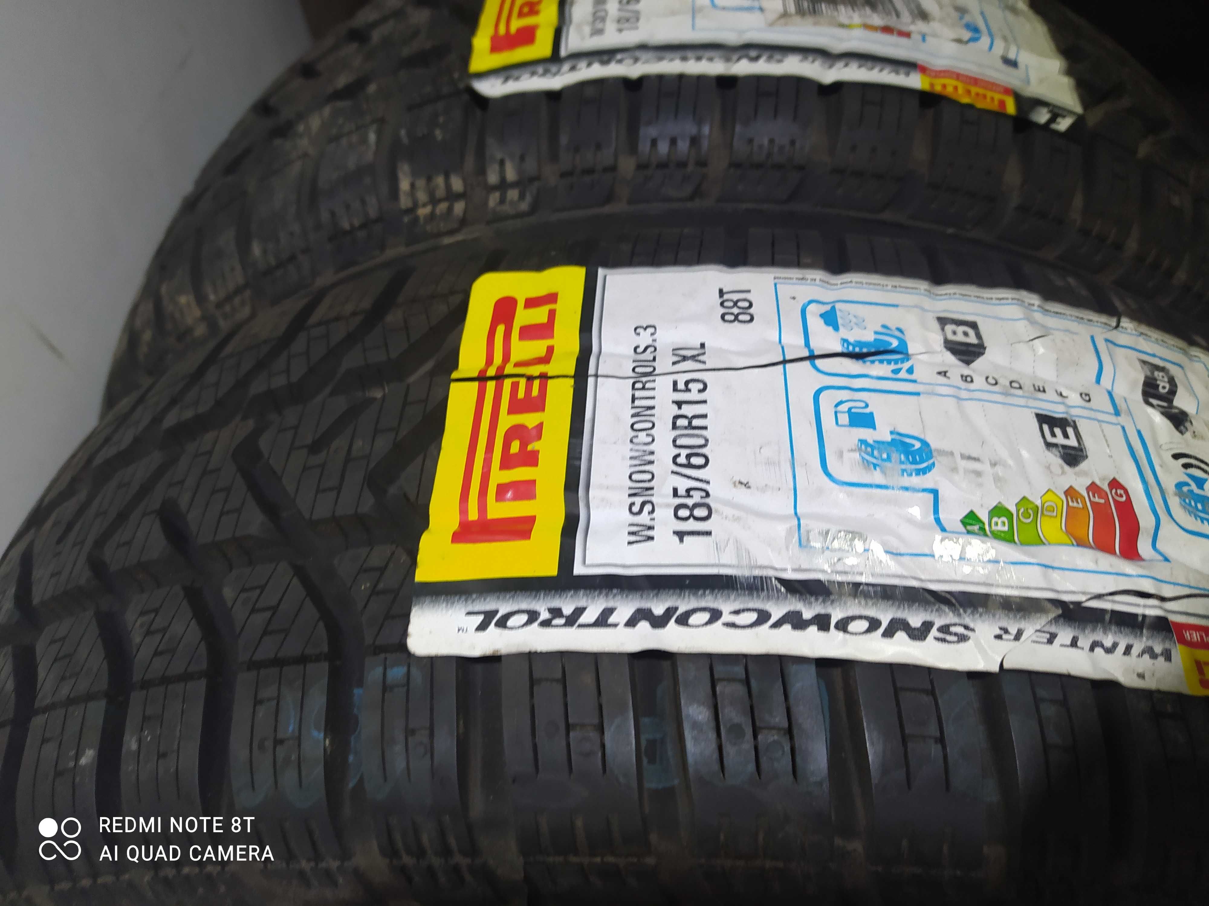2x Pirelli Snow Control S3 NOWE Opony Zimowe 185/60/15