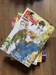 Axis Power Hetalia - pierwsze 4 tomy - stan po pożarowy