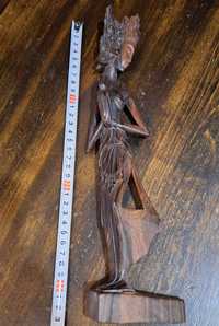 Figurka drewniana z drewna egzotycznego "Bogini"