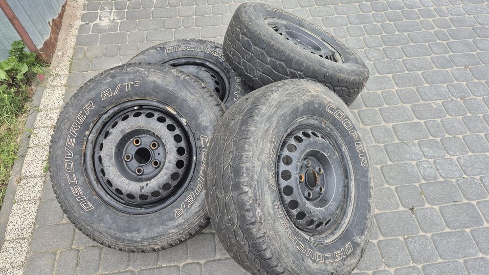 Kola vw amarok . T4 5x120 Discover AT3 Cooper