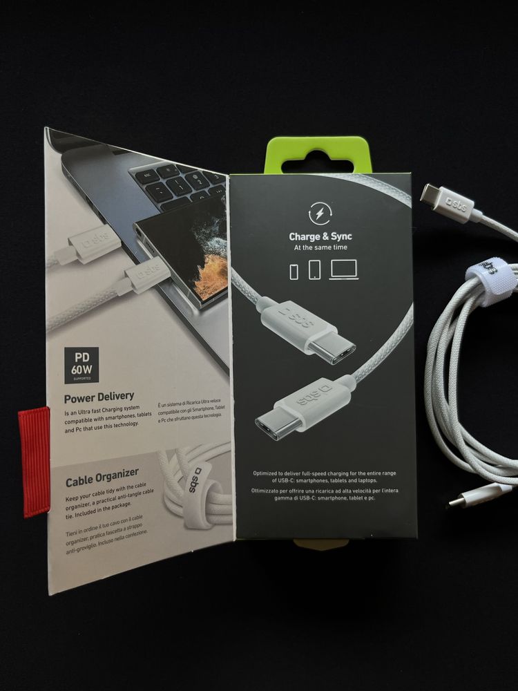 SBS USB-C 2.0 Cabo (Samsung, Xiaomi & Outros)