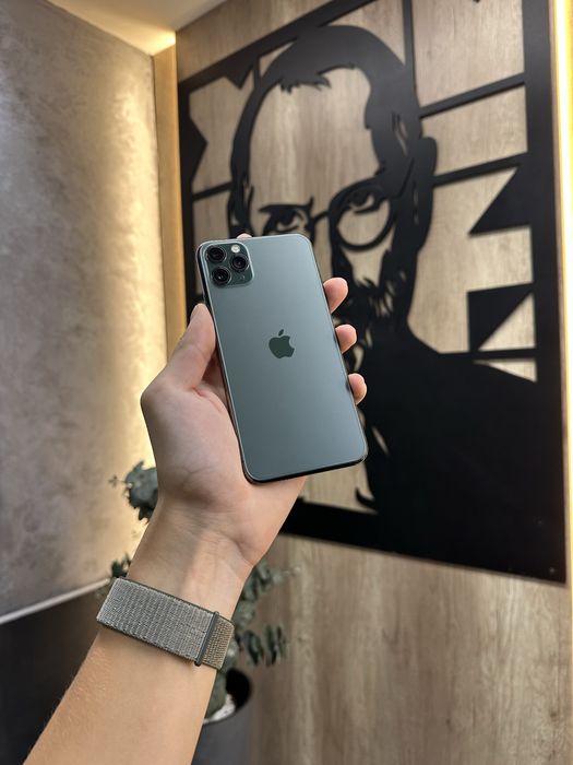 IPhone 11 Pro Max 64gb Midnight green Костюшка 5.