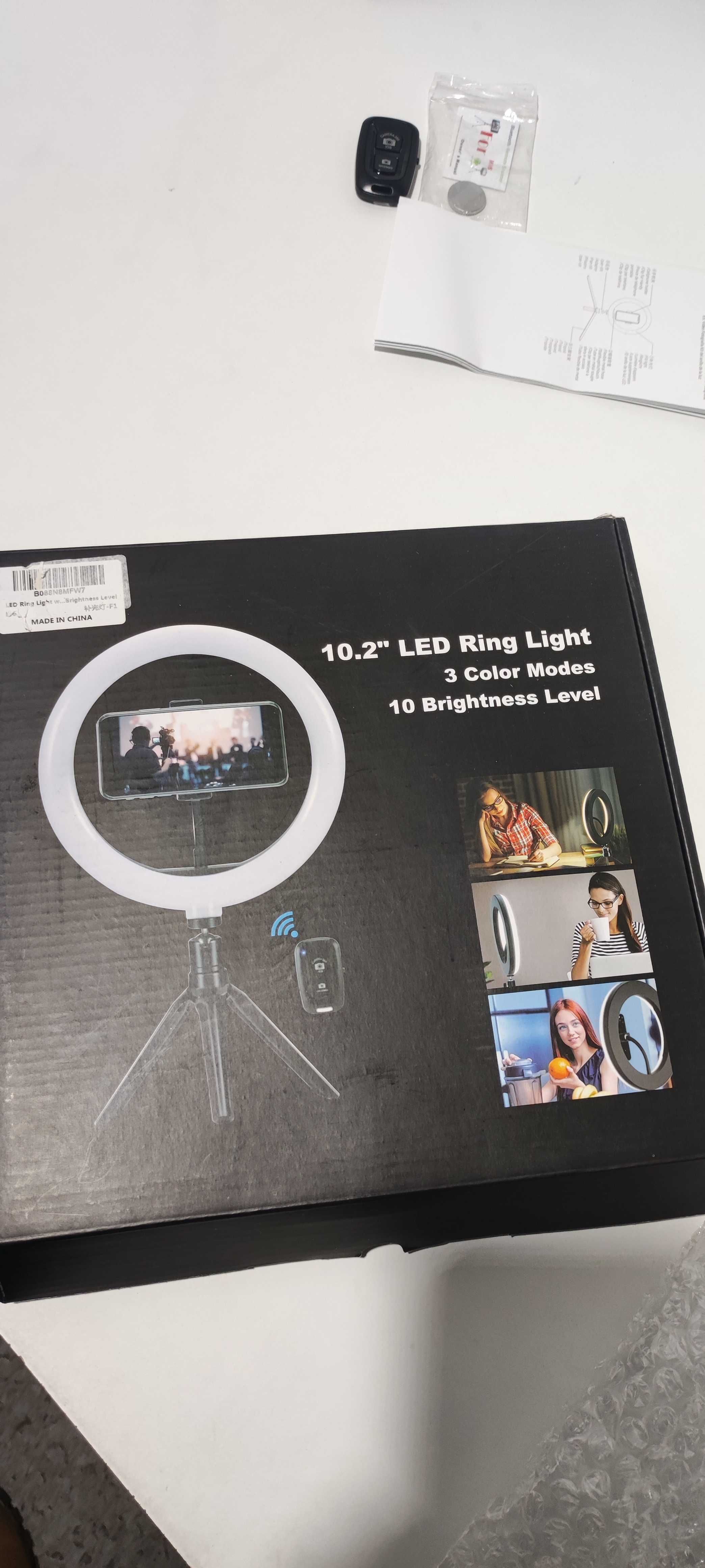 Lampa pierścieniowa 10.2' Led ring light