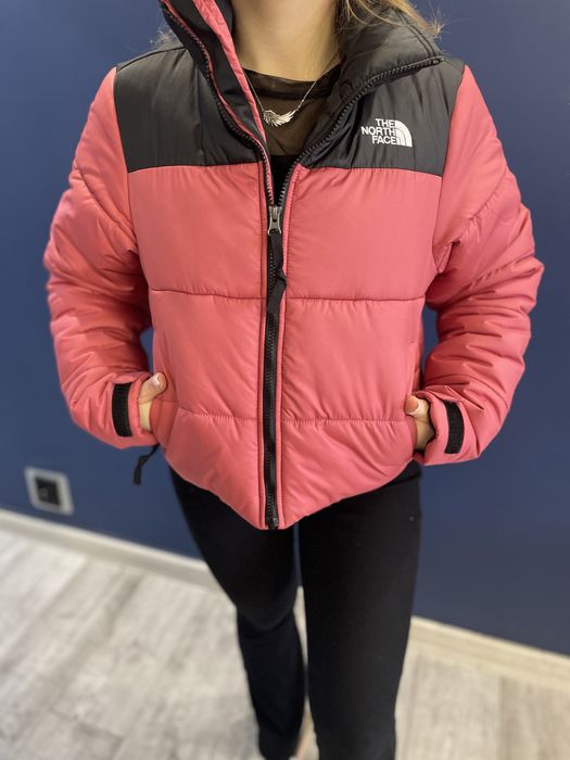The North face S  saikuru kurtka puchowa różowa oryginalna