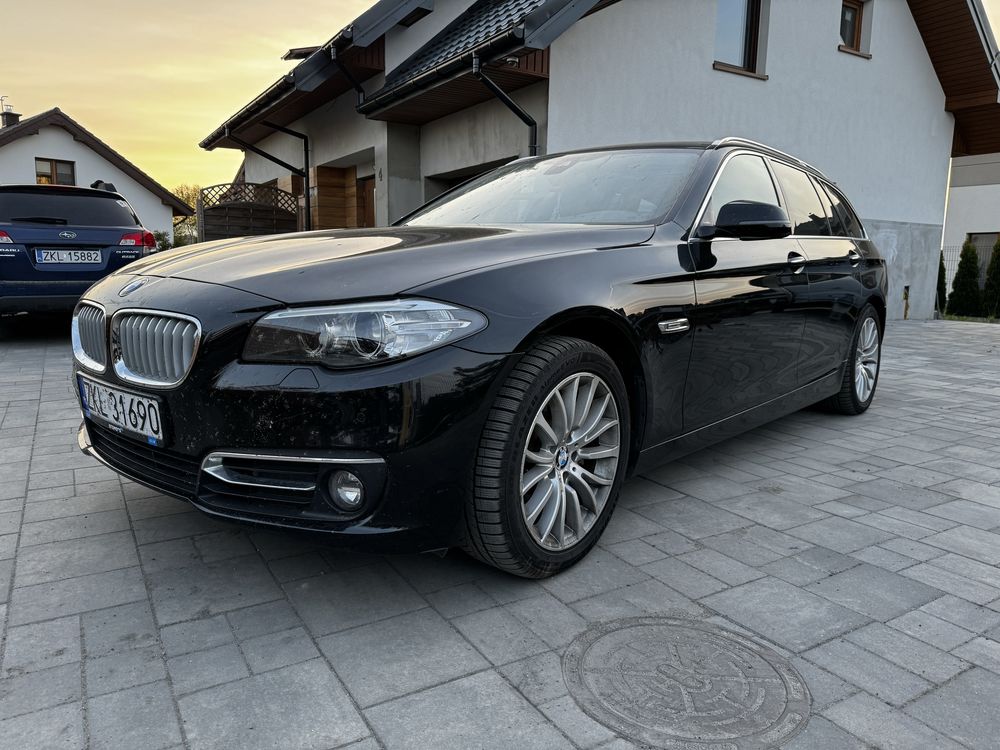 BMW 525 dx xDrive LUXURY 250hp super stan Prywatnie