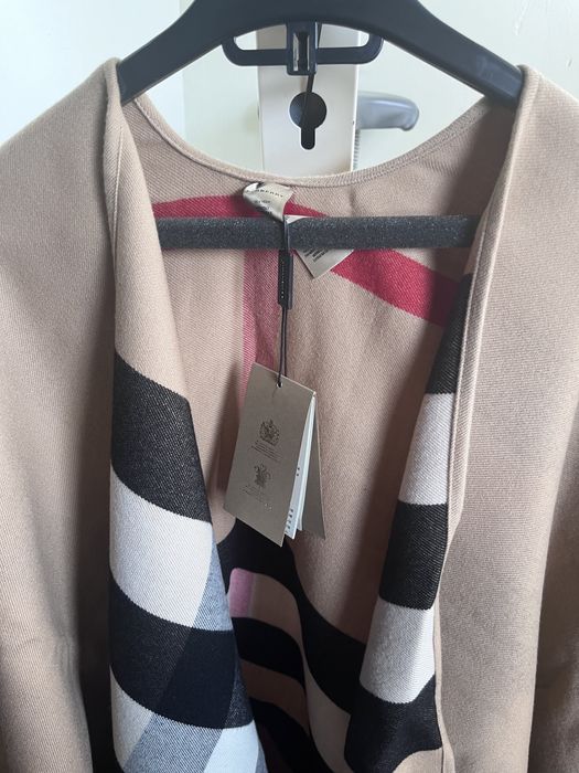 Poncho Burberry Camel
