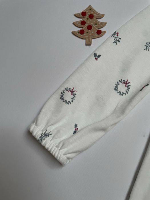 110 116 George koszula nocna świąteczna jemioła z długim rękawem nowa