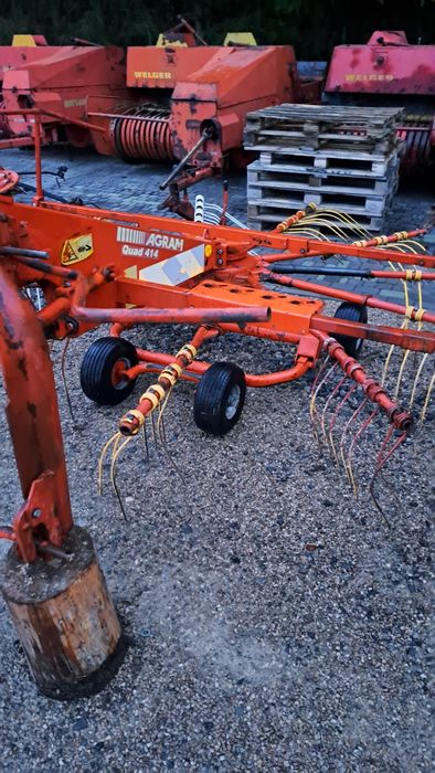 Zgrabiarka karuzela 4,14m sprawna oryginał warto