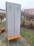 Szafa ubraniowa BHP dwudrzwiowa