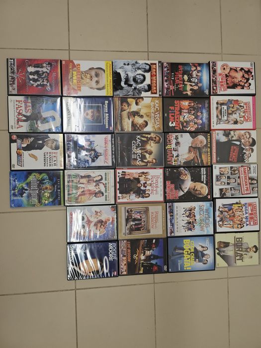 29 dvd komedie American Pie,Kac Vegas,Straszny Film,Jaś Fasola  inne