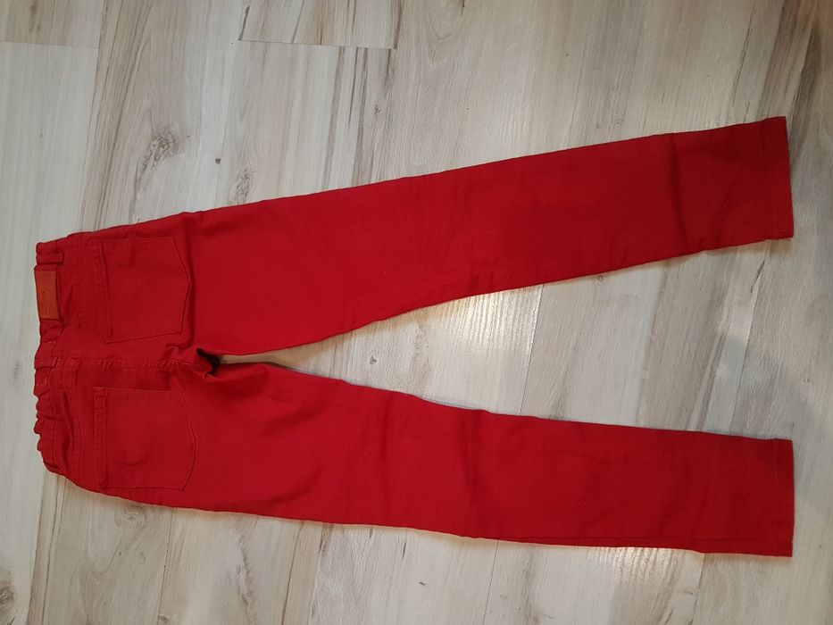 Spódnica ZARA jeansowa r 140 postrzępiona HIT LATA