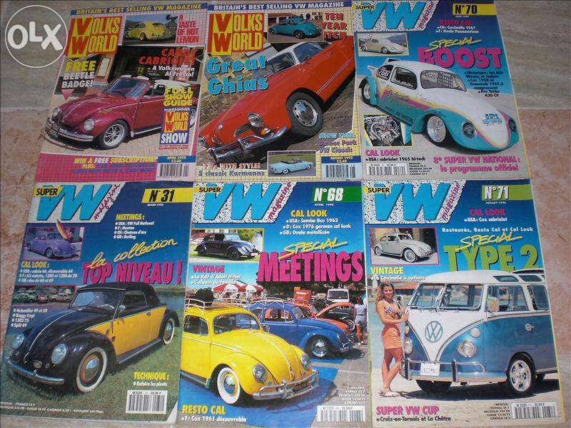 Revistas super magazine + revistas volks world