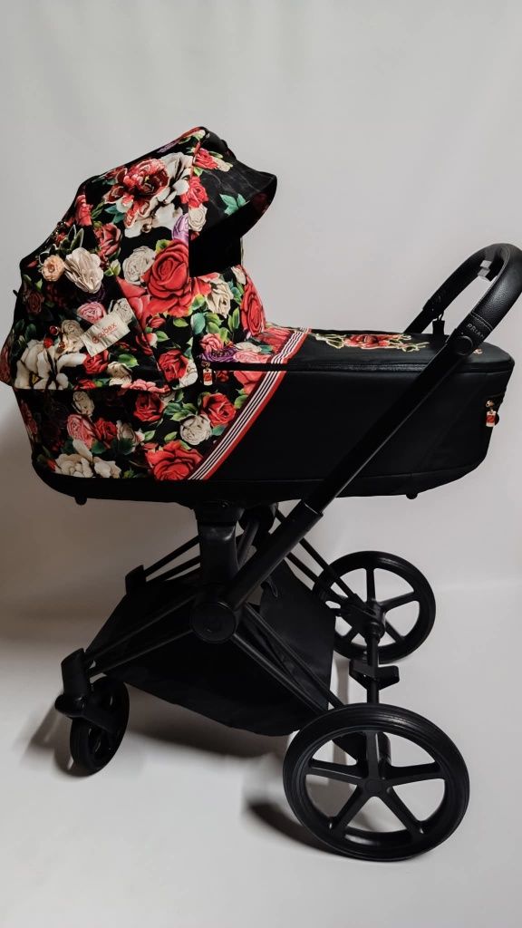 Cybex priam 4.0 spring blossom dark wózek 2w1