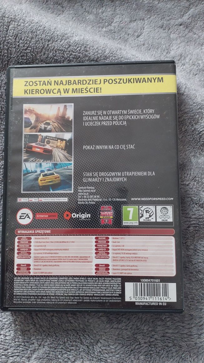 NFS need for speed most wanted gra pc
