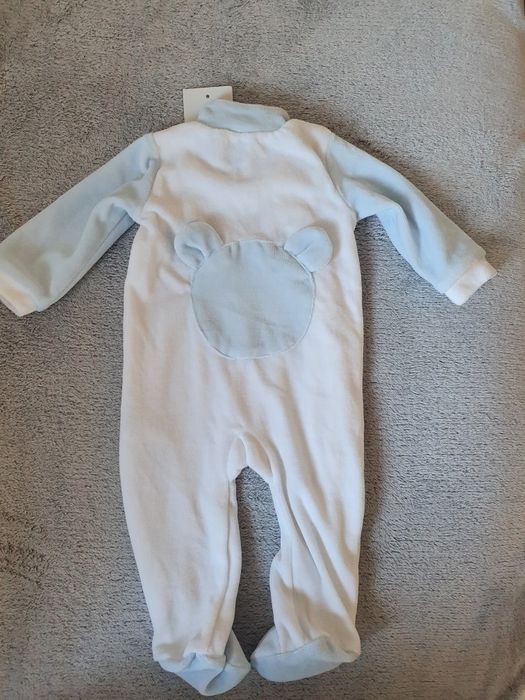 Nowy welurowy pajac rozmiar 68