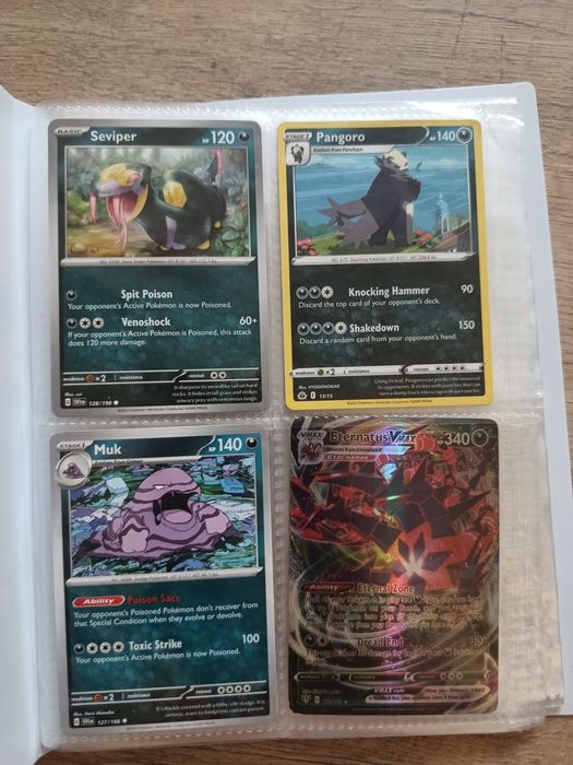 Karty pokemon seria aureola 4 sztuki