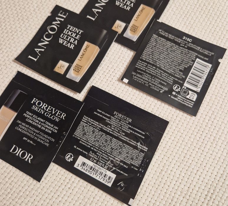 Lancome teint idole ultra wear podkład dior forever skin glow