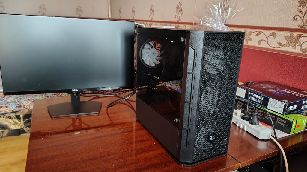 Игровой ПК начального уровня i3 10100f gtx1660 super