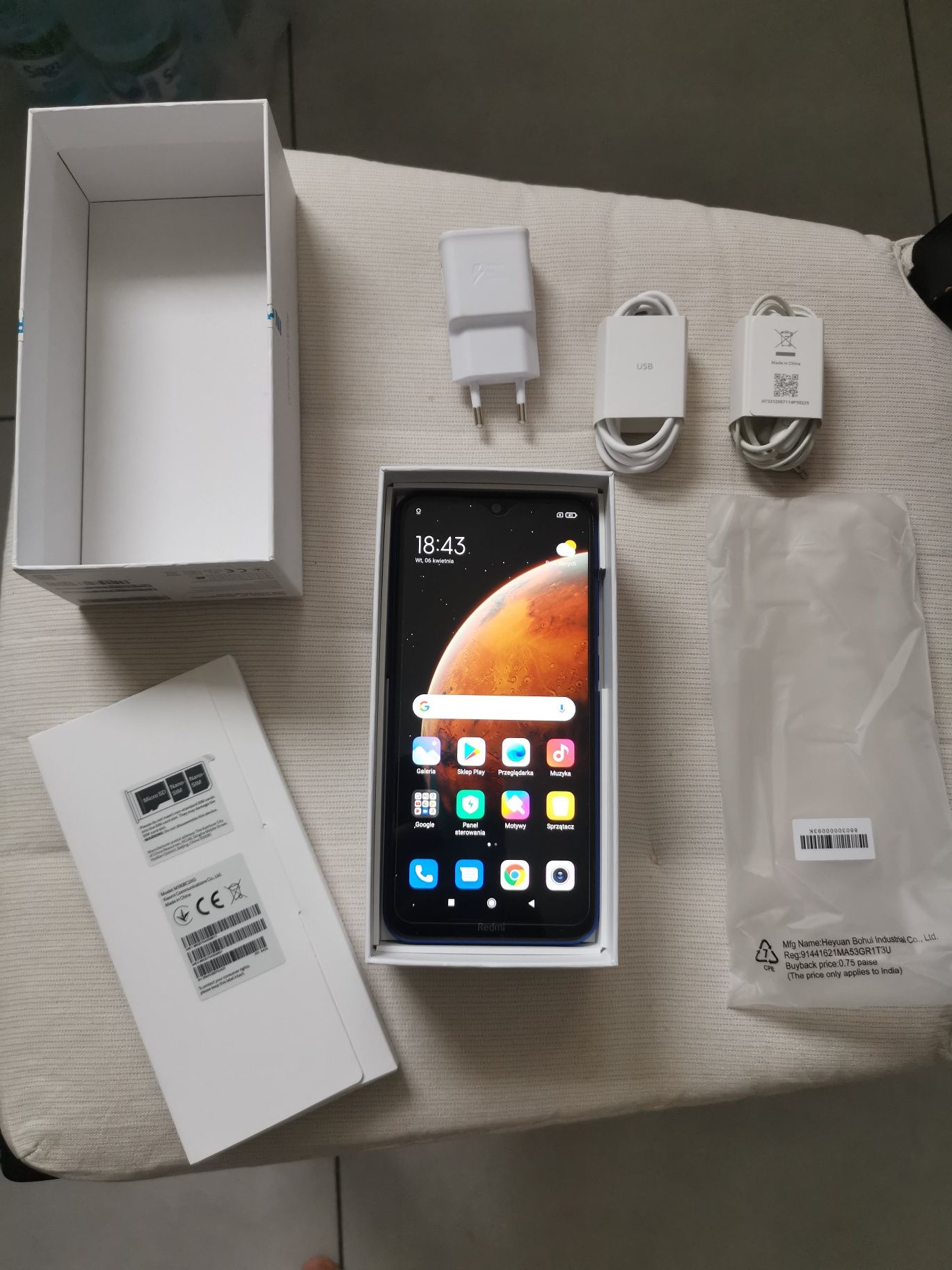 Xiaomi Note 8T 4/64GB Starscape Blue Stan BDB