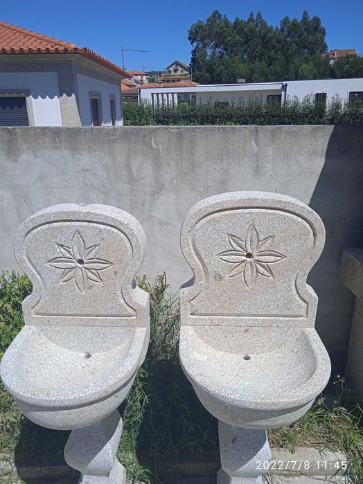 Fontanário em granito de ponte de Lima amaciado