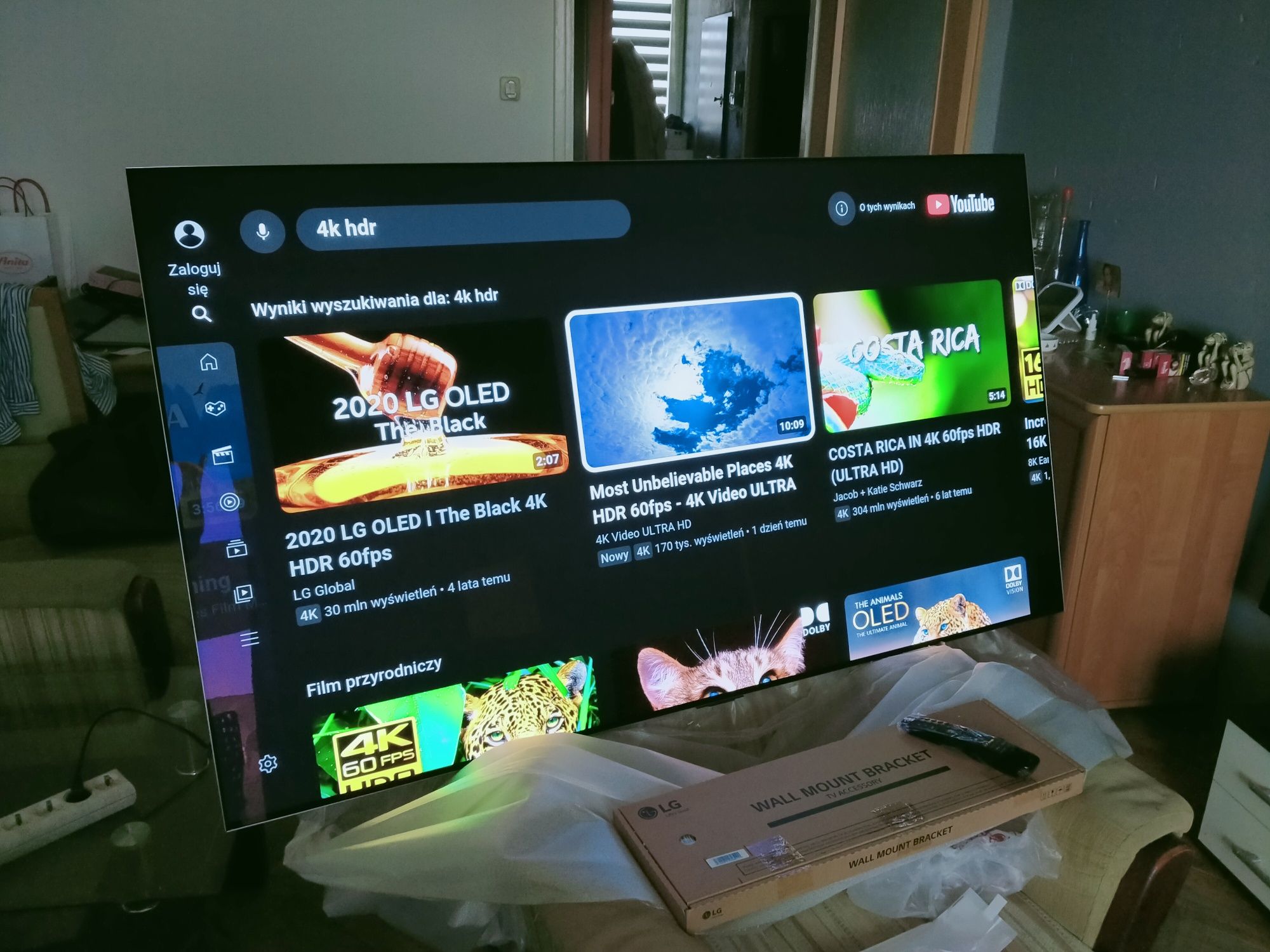 LG65G49LS OLED Evo 4k UHD 144Hz Gwarancja, podstawa