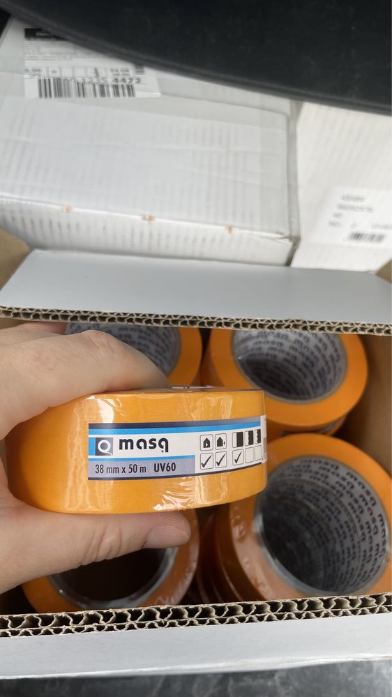 Профессиональная малярная лента MASQ MasqMaler Violett 25 мм х 50 м