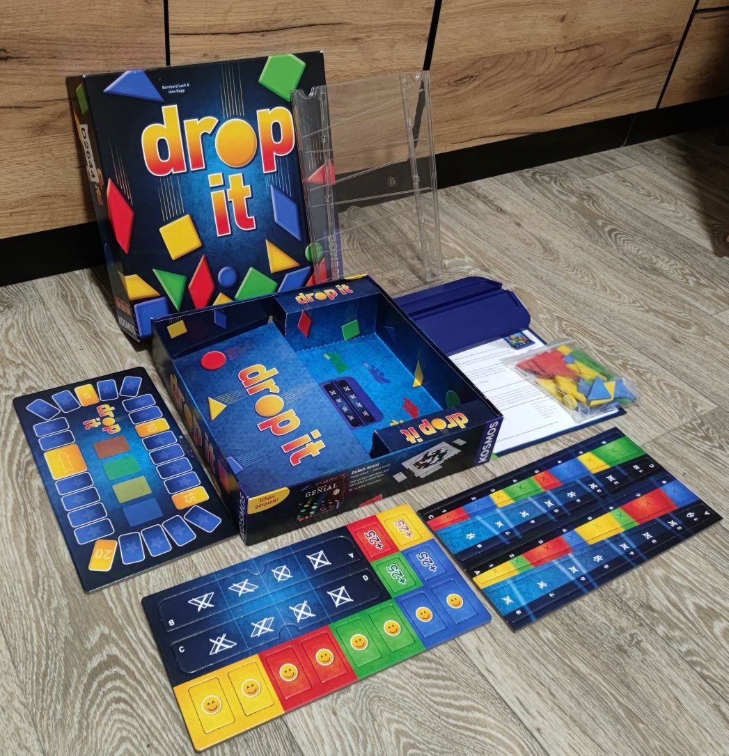 Drop It Kosmos Gra planszowa zręcznościowa rodzinna