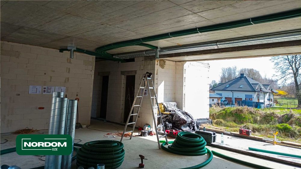 Rekuperacja - kompletny zestaw do samodzielnego montażu z projektem