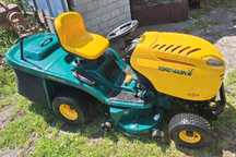 Kosiarka traktorek yard-man yardman z koszem na trawę