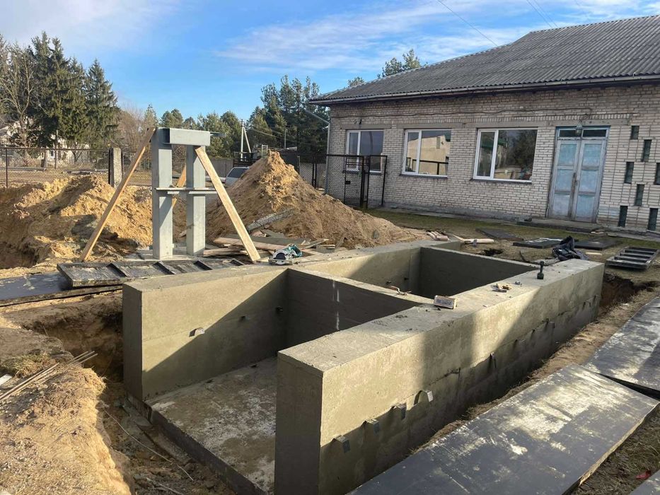 фундаменти/бетонні роботи