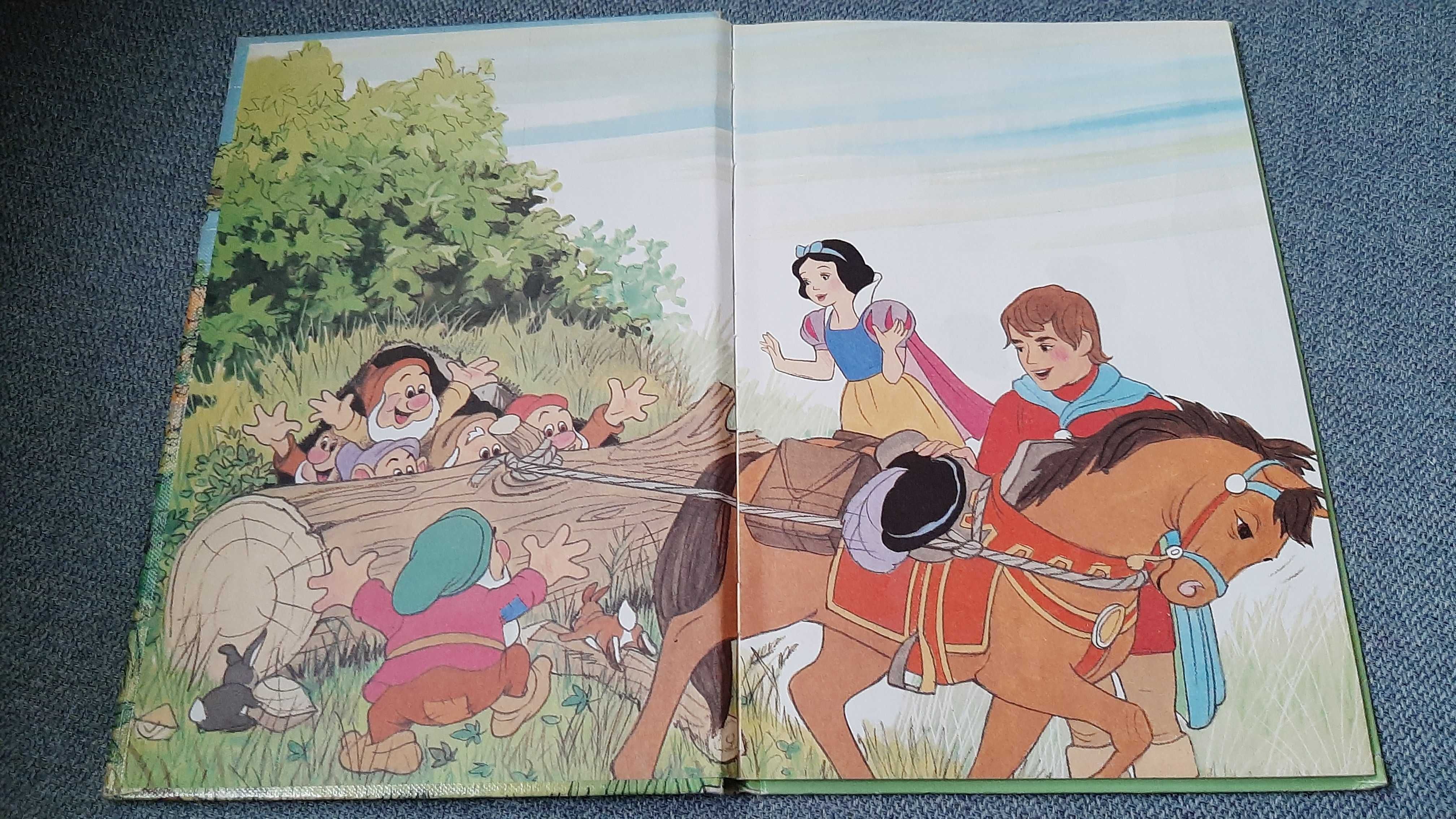 Królewna Śnieżka po niemiecku Schneewittchens Abenteuer im Wald Disney