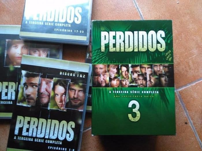 Séries de DVD's originais The Lost - Os perdidos