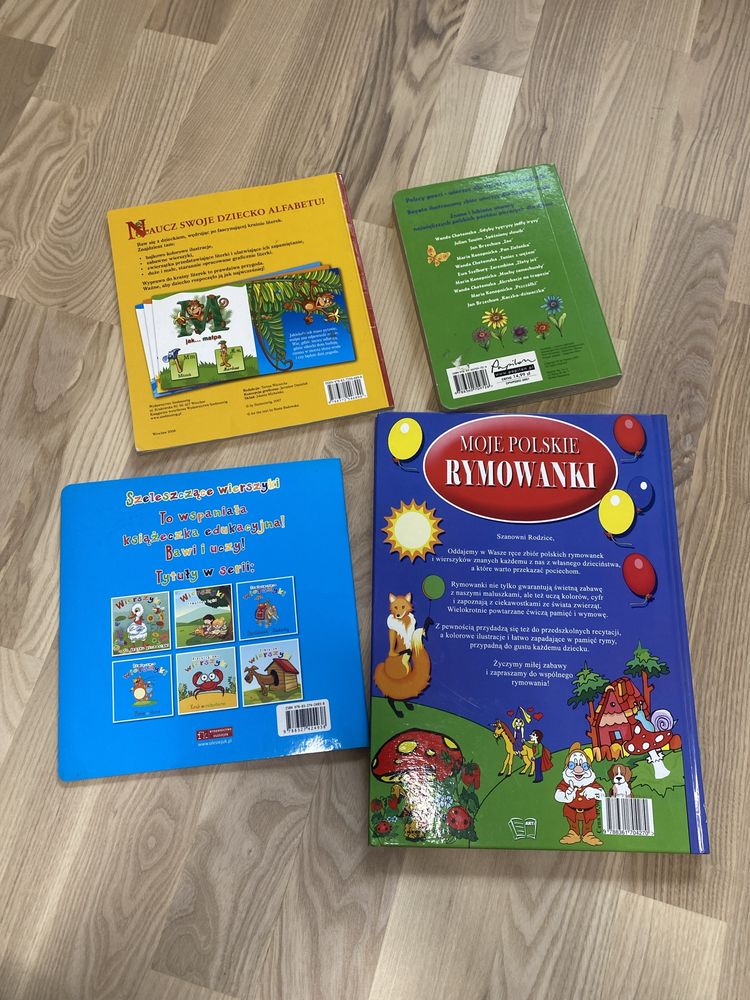 Książki dla dzieci - rymowanki i wierszyki