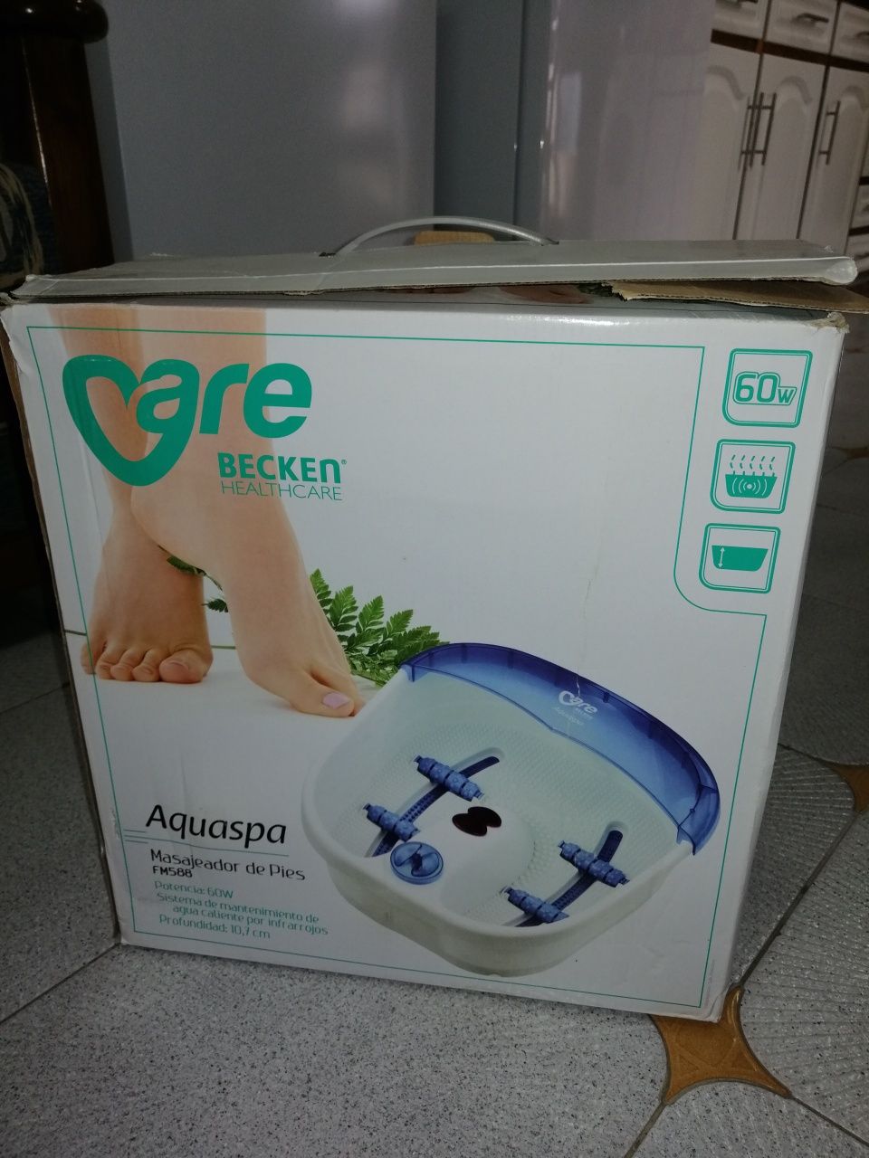 Spa para pés como novo