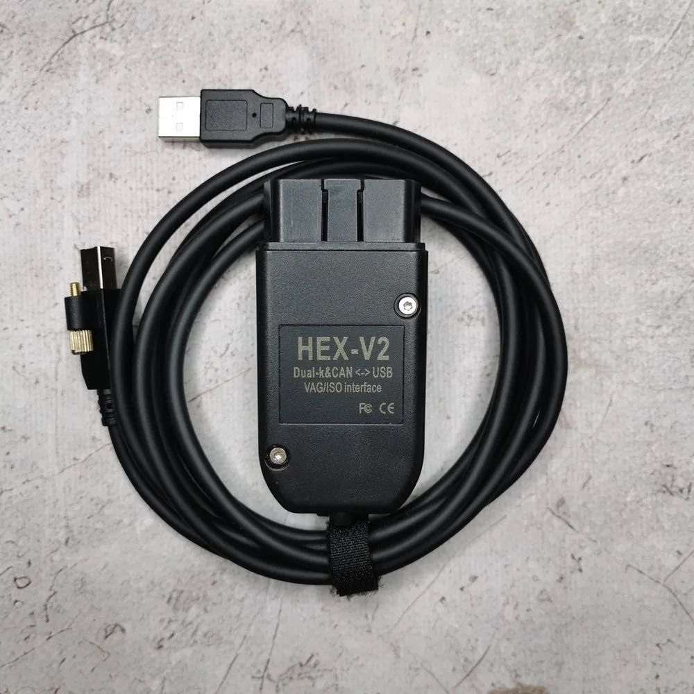 НОВИЙ ‼️ Адаптер діагност HEX-V2, Vag Com 24.7 + ІНСТРУКЦІЯ