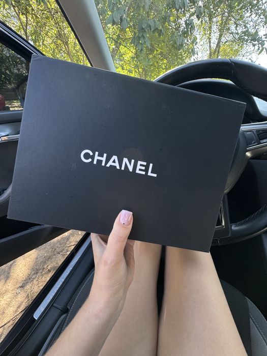 Шкіряна сумка шанель